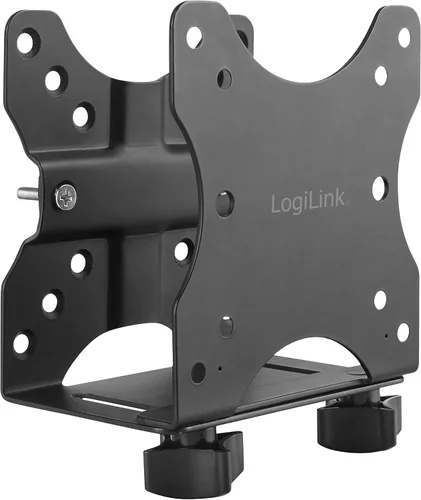 Vista 46 de Logilink BP0077 Soporte de escritorio para monitor dual (2 vías) (13-27 pulgadas), brazo 13.465 in negro