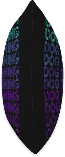 Vista 2 de Dog Training Dog Trainer Dog Agility Gifts Training Trainer Retro Dog Agility Throw Pillow, 16x16, Multicolor