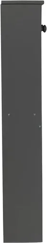 Vista 7 de Atlantic Furniture AR285839 Newport - Cabecero para libros, color gris