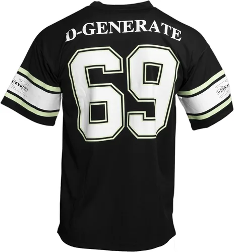 Vista 2 de WWE DX D-Generation X Suck It 69 - Camiseta negra para disfraz de Halloween