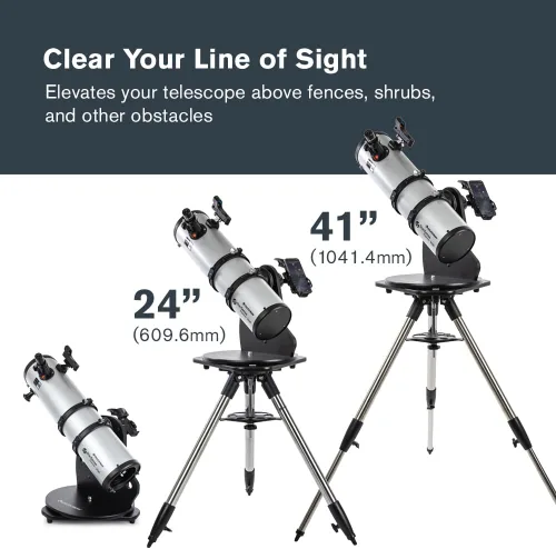 Vista 4 de Celestron – Trípode para Dobsoniano de Sobremesa – Trípode Sólido, Robusto y Ajustable – Exclusivamente para el StarSense Explorer de Sobremesa