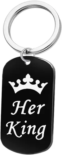 Vista 4 de Udaney to My-King-Reloj de bolsillo, regalos para novio, el mejor regalo para él, regalos de novia, regalos del día de San Valentín para hombres