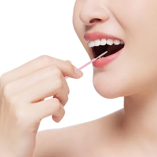 Vista 7 de Palillos de dientes para dientes, 1000 unidades, palillos de dientes de doble cabeza interdental, cuidado bucal (color aleatorio)