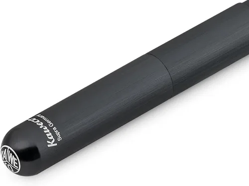 Vista 4 de Kaweco SUPRA - Pluma estilográfica negra I exclusiva para cartuchos de tinta, incluye caja de metal retro I pluma estilográfica 6.5 in I Nib: M