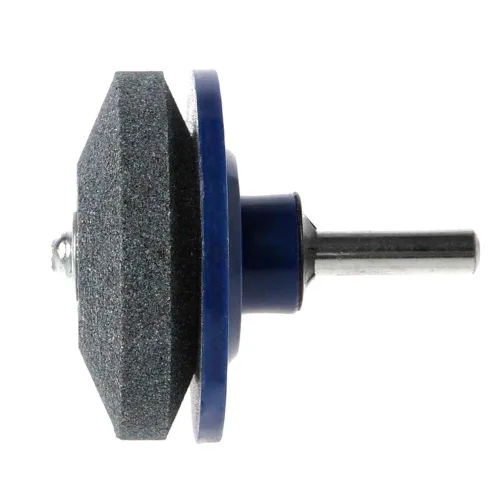 Vista 6 de Afilador de cuchillas para cortacésped, afilador de cuchillas eléctricas, afilador de cuchillos industrial, afilador de piedra, 2.2 x 2.2 in / 2.17