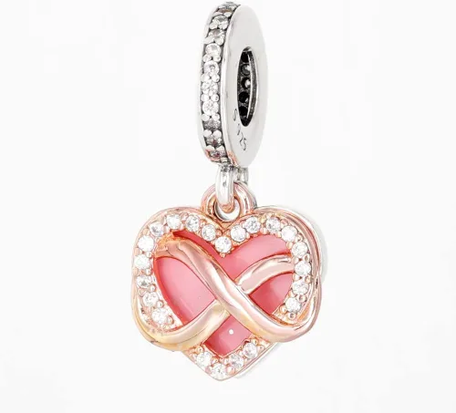 Vista 4 de Dijes de plata de ley 925 para pulseras y collares, cuentas de búho de tren para niños, dijes de árbol familiar, regalo de joyería para mujeres