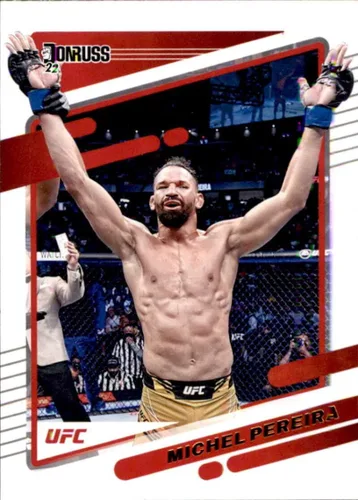Vista 2 de Tarjeta MMA de peso welter de Donruss #127 Michel Pereira 2022