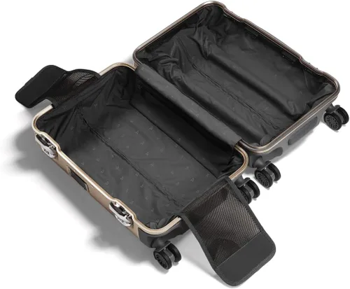 Vista 4 de ZERO Halliburton Pursuit - Funda de viaje (aluminio), Bronce), 94210