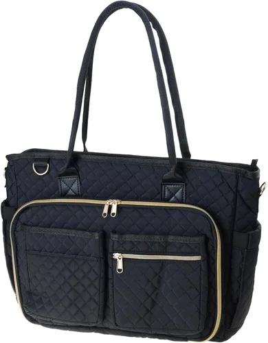 Vista 4 de Teacher Toted Laptop Bag with Cup Holder,Nurse Bags Professional Briefcases Business Computer Purses Handbag