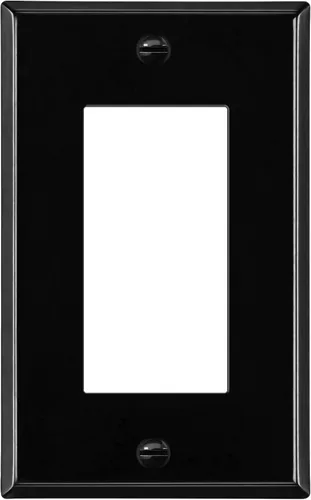 Vista 24 de ENERLITES Placa decorativa de pared metálica para interruptor o tomacorriente, acero inoxidable 201, tapa de tomacorriente, resistente a