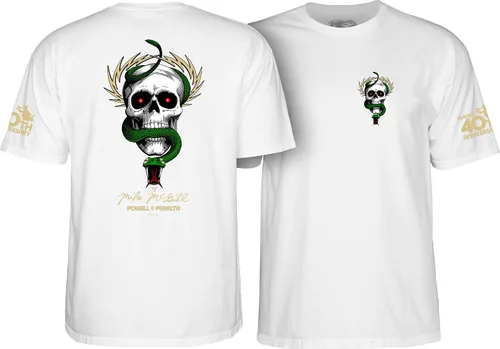 Vista 8 de Powell Peralta Camisetas de calavera y serpiente de Mike McGill Negro