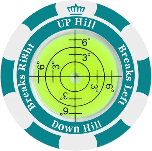 Vista 12 de Paquete de 1 marcador de pelota de golf de triple línea de 360°, herramienta de marcador de línea de pelota de golf, plantilla de marcador de pelota