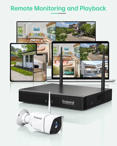 Vista 13 de Nuevo sistema de cámara de seguridad inalámbrica firstrend 3K 5MP 2026
