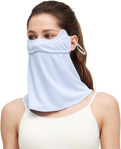 Vista 16 de Sun UV Face Mask UPF50+ Neck Gaiter Scarf Breathable Cooling Face Cover for Outdoor Activities