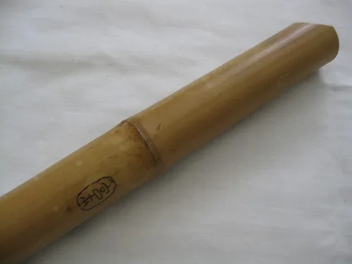 Vista 6 de 1.8 Matake Bamboo Shakuhachi D/F Instrumento pentatónico Zen Flauta de meditación