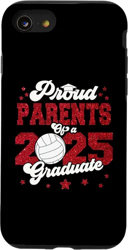 Vista 18 de iPhone 16 Parents of a 2025 Graduate Prom Graduation 25 VolleyBall Case