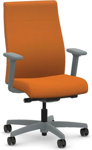 Vista 19 de HON Ignition 2.0 - Silla de oficina de tela, tapizada, brazos ajustables, silla de oficina ergonómica ejecutiva reclinable, con inclinación