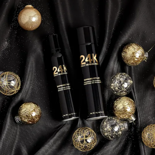 Vista 7 de Sally Hershberger 24K Supreme Stylist Champú seco voluminoso para mujeres y hombres – Spray para el cabello de viaje 3 en 1 – Limpio, suave