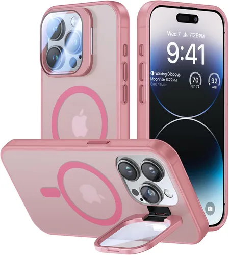 Vista 8 de VOFATA [Protección Completa Mejorada de la Cámara] para Funda iPhone Air con Cubierta de Cámara con Soporte [Compatible con MagSafe][Protección