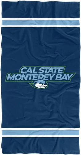 Vista 77 de LOGOVISION Manta Abilene Christian University, 30 x 60 pulgadas, logotipo primario CottonFront/PolyBackBeachTowel
