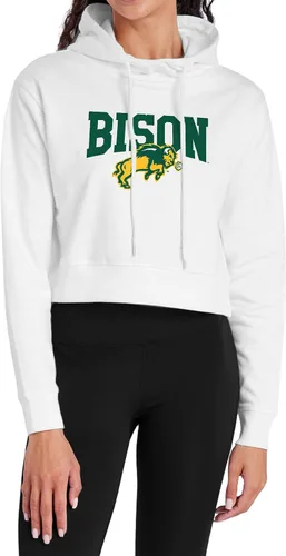 Vista 18 de Campus Lab Sudadera con capucha para mujer universitaria con licencia oficial de la colección Varsity White