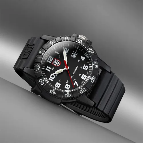 Vista 6 de Luminox - Reloj de tortuga marina de cuero para hombre (1.732in)