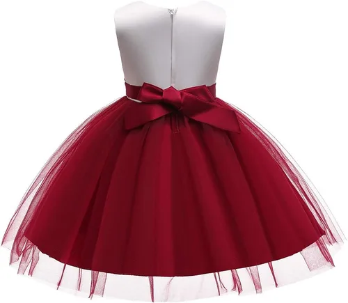 Vista 2 de COMISARA 3M-9T - Vestido de tutú para fiesta de cumpleaños, boda, fiesta