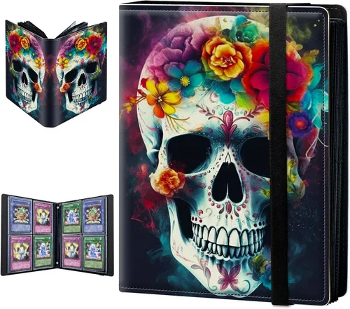 Vista 15 de Carpeta para tarjetas intercambiables, 4 bolsillos para tarjetas intercambiables, 160 bolsillos de doble cara, funda para tarjetas