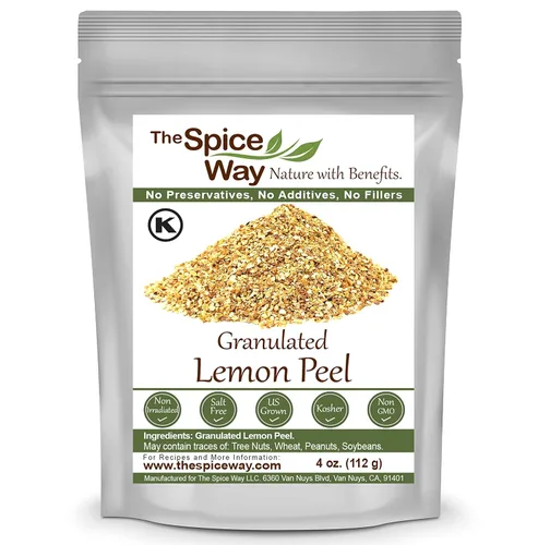 Vista 3 de The Spice Way Cáscara de naranja, cáscara de limón y pimienta de Jamaica entera 4 onzas cada