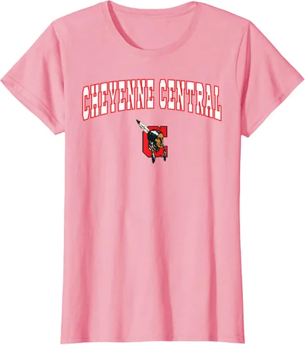 Vista 10 de Cheyenne Central High School Indians T-Shirt C2
