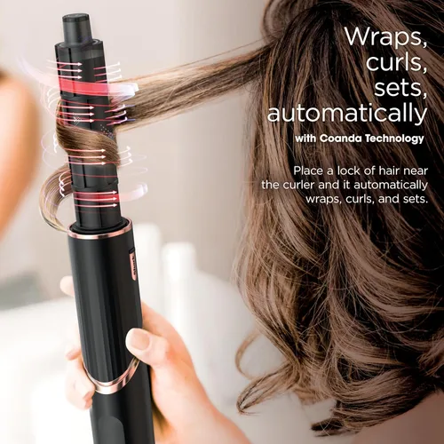 Vista 11 de Secador de Pelo Shark Sistema de Estilo FlexStyle Cepillo Secador de Pelo Portátil y Potente Rizador de Pelo y Voluminizador Incluye 6