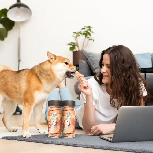 Vista 10 de Jungle Calling 32 unidades de golosinas de pollo con un solo ingrediente