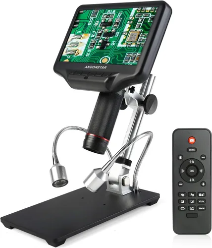 Vista 10 de Andonstar AD407 Pro 3D HDMI que suelda el microscopio digital