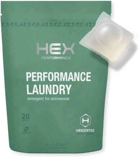 Vista 11 de HEX Performance Activewear - Detergente para ropa, aroma cítrico, 100 cargas