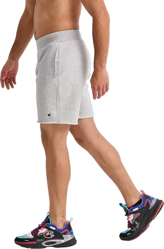 Vista 3 de Champion Pantalones cortos de forro polar de tejido inverso para hombre, pantalones cortos de forro polar, pantalones cortos de forro polar