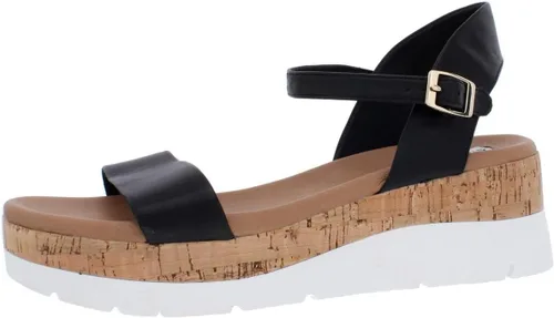 Vista 4 de Steve Madden Sandalias de cuña Kimmie para mujer