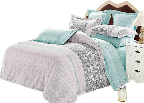 Vista 14 de Swanson Beddings Juego de ropa de cama de 2 piezas 100% algodón floral rosado: funda nórdica y una funda de almohada (individual)