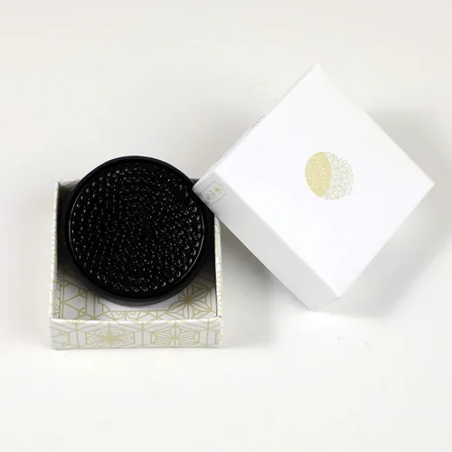 Vista 8 de Wazakura Kit de herramientas Ikebana fabricado en Japón, tijeras Koryu + soporte de flores Kenzan negro, juego de arreglos florales japoneses