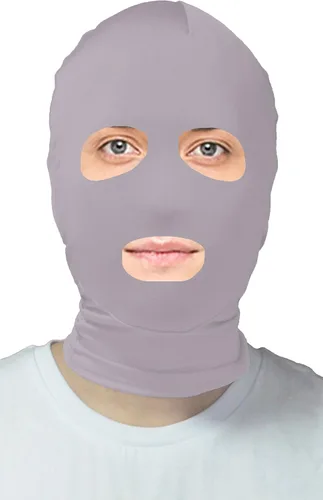 Vista 8 de VSVO Máscara de capucha Zentai con ojos abiertos y boca