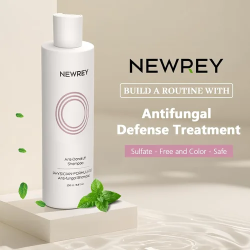 Vista 9 de Champú antifúngico para dermatitis seborreica, foliculitis y psoriasis, champú para la caspa para hombres y mujeres, alivio para el cuero cabelludo