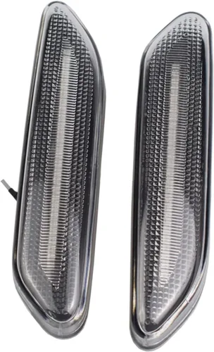 Vista 2 de 2 luces LED para guardabarros delanteros laterales, montaje de luces intermitentes compatibles con Mini Cooper R60 R61 Countryman Paceman 2011