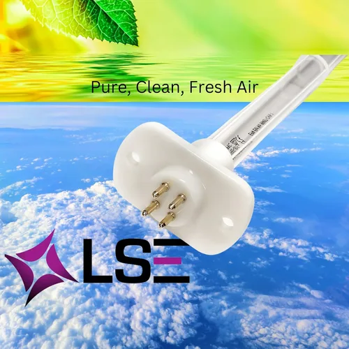 Vista 6 de LSE Lighting UCP-16013 Lámpara UV equivalente para UC18S15-24 Purificador de bobina UV de 15 pulgadas Reemplazo ideal para sistemas que requieren