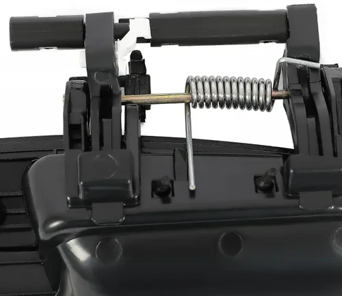 Vista 8 de KUAFU Manija de puerta exterior exterior compatible con Nissan Altima 2002-2006 Reemplazo para NI1520112, 82607-8J009; NI1310123, 80607-8J009
