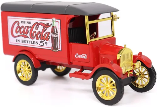 Vista 7 de Motor city classics Coca-Cola Diecast coleccionable 1926 Ford Model TT Delivery Van 1:43 Diecast Scale Model 443026 Producto