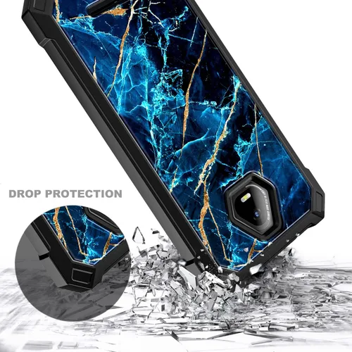 Vista 5 de NZND Schok Volt SV55 - Funda protectora de cuerpo completo a prueba de golpes con protector de pantalla integrado para Schok Volt SV55