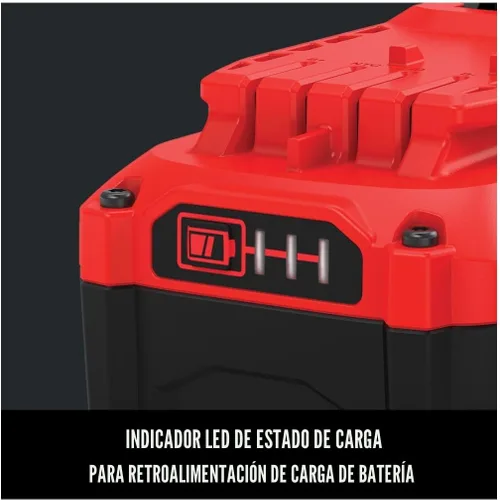 Vista 5 de CRAFTSMAN V20 4Ah batería de iones de litio para herramientas eléctricas, paquete de 2 (CMCB204-2)