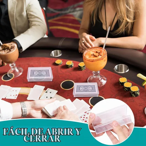 Vista 4 de Paquete de 12 cajas de cartas de juego, cajas de cartas vacías