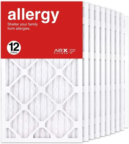 Vista 12 de AIRx Filters Filtro de aire MERV 11 plisado HVAC de 10 x 10 x 1 para caldera, paquete de 12 unidades, fabricado en los Estados Unidos