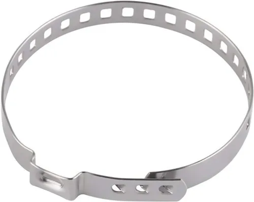Vista 6 de 10 piezas de kit de abrazadera de arranque de eje CV, abrazadera de eje de transmisión ajustable de acero inoxidable, 5 piezas pequeñas y 5 piezas