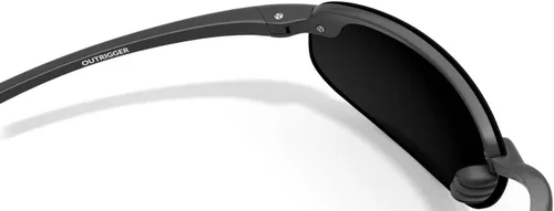 Vista 6 de Abaco Gafas de sol polarizadas Outrigger Espejo negro mate/cromo